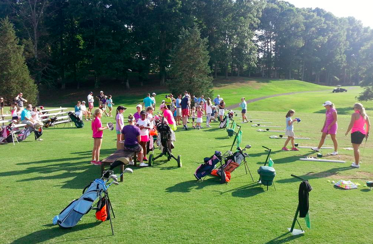 Molly Braid | Daddy-Daughter Clinic at Dana Rader Golf School
