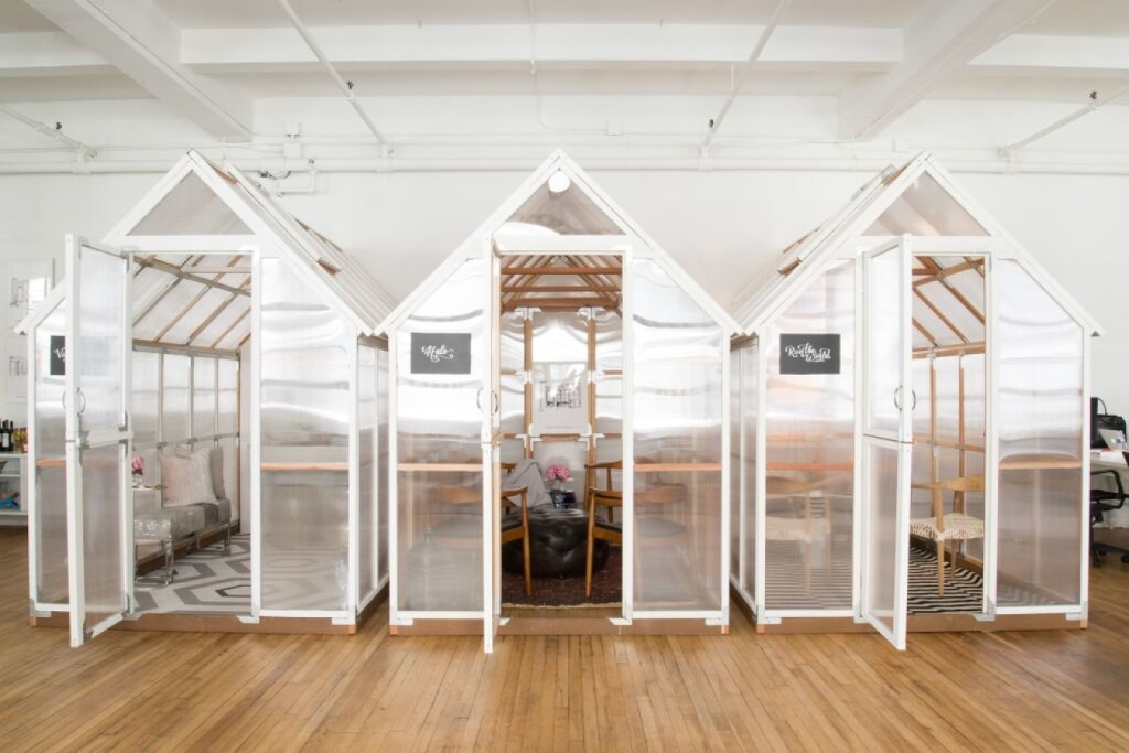 The City and Us | Homepolish Greenhouse Office