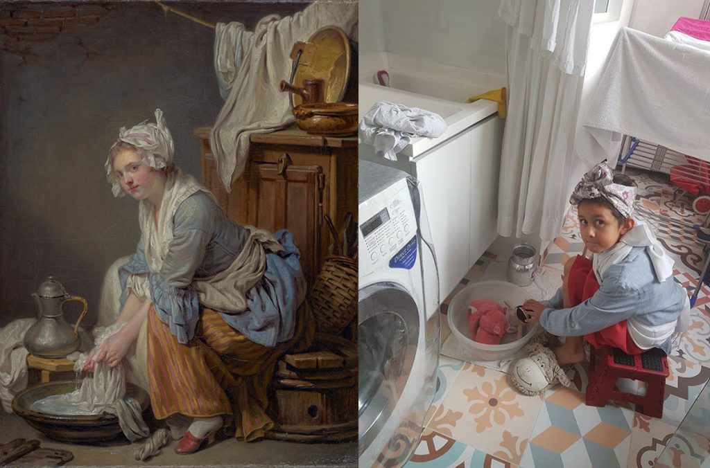 Isolation Creations: The Laundress Recreation Challenge - Happily K blog